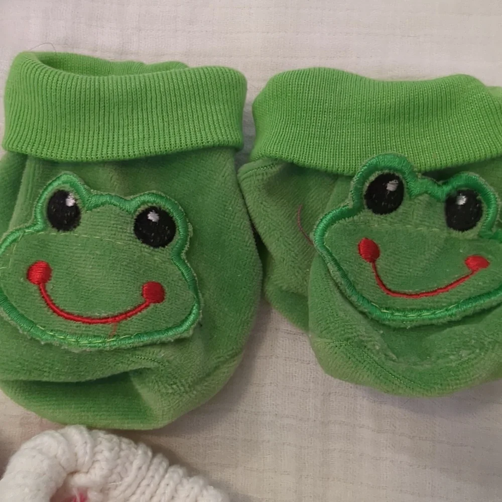 Baby booties and socks bundle 0-6 months